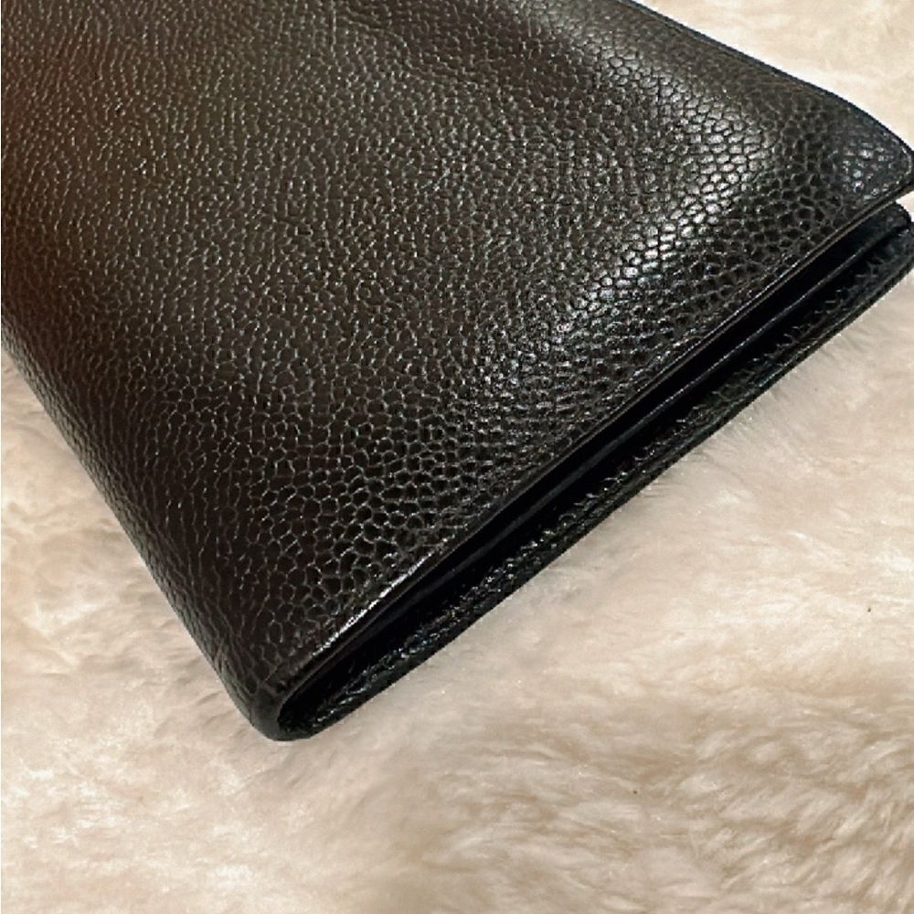 💯% Authentic CHANEL CC Black Caviar Wallet✨ - Picture 3 of 15